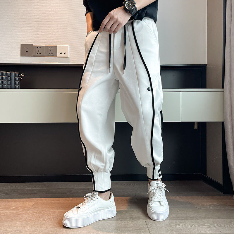 Dalibor | Heren Hype Tapered Joggingbroek Fluweel Katoen Comfortabel Stijlvol Functionele Zakken