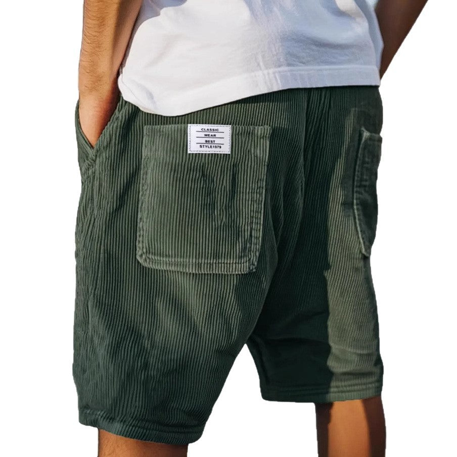 Azeno | Veloursshort voor heren – Comfortabele, zachte loungeshort