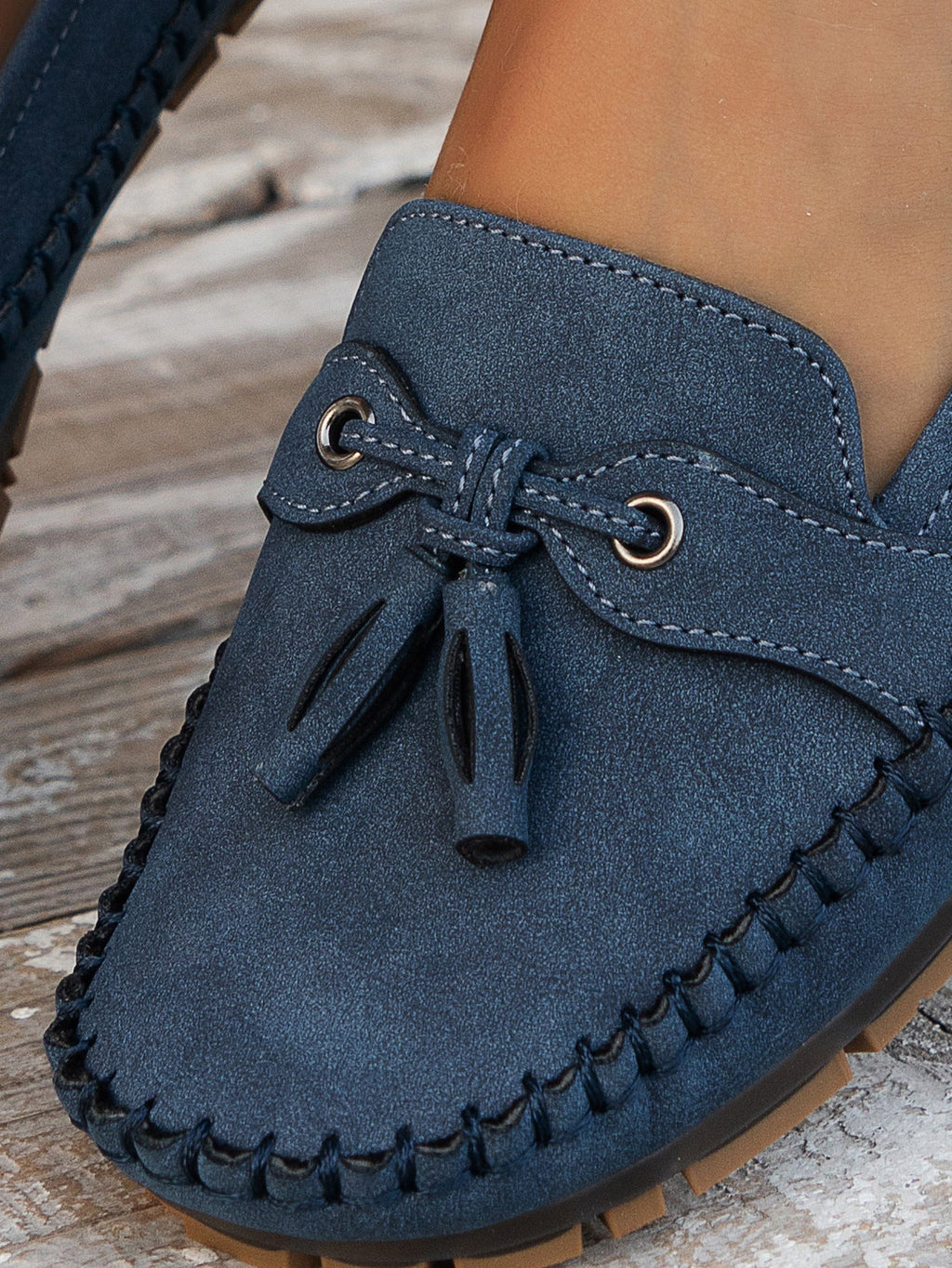 Sharina | Mocassins souples à enfiler pour femmes - Mocassins décontractés, légers et respirants