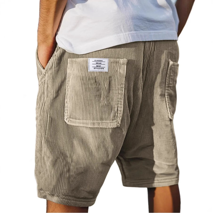 Azeno | Veloursshort voor heren – Comfortabele, zachte loungeshort