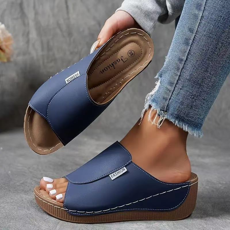 TrendStep | Orthopedische instapsandalen voor dames, comfortabel, ademend en casual