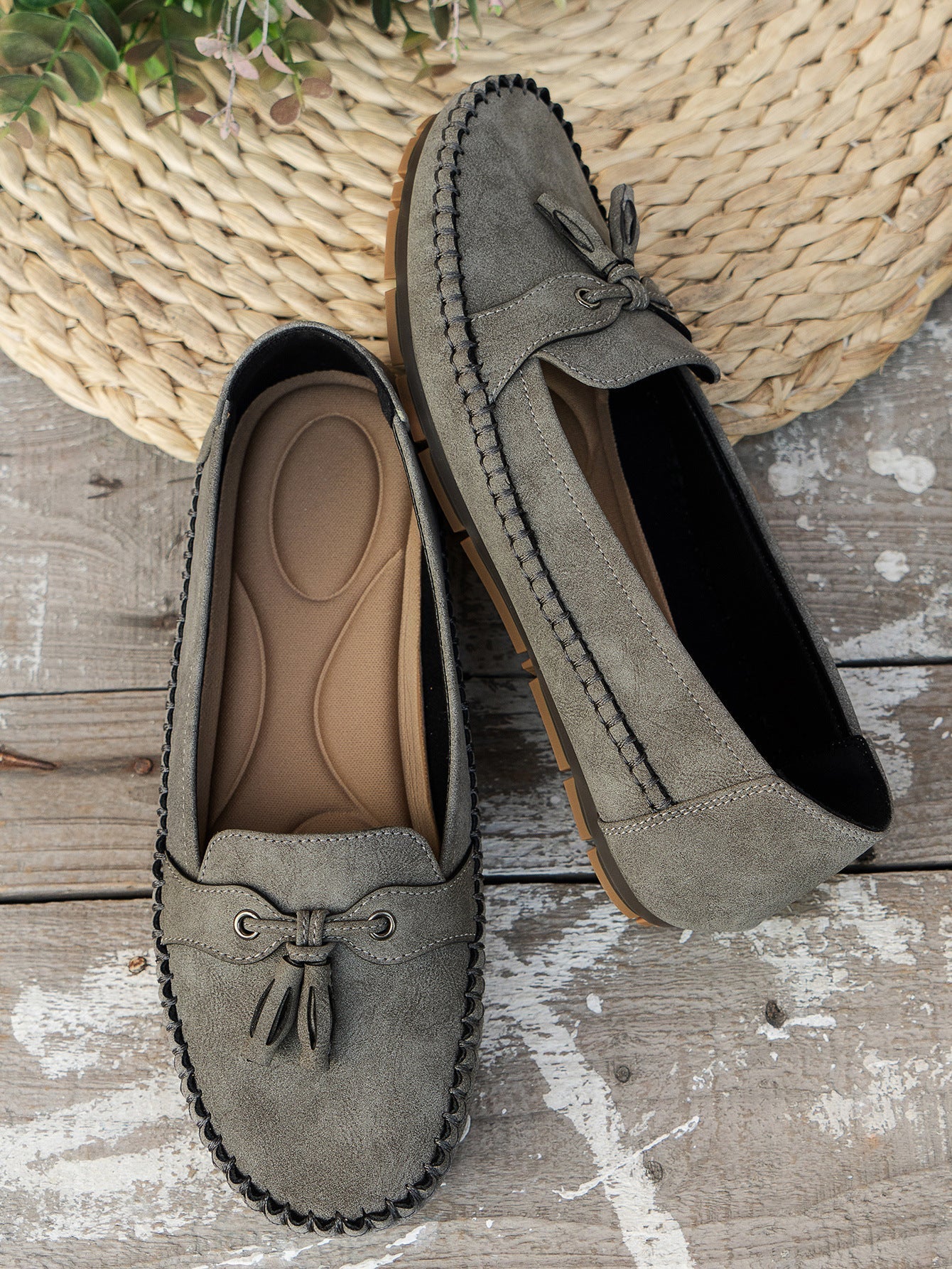 Sharina | Mocassins souples à enfiler pour femmes - Mocassins décontractés, légers et respirants