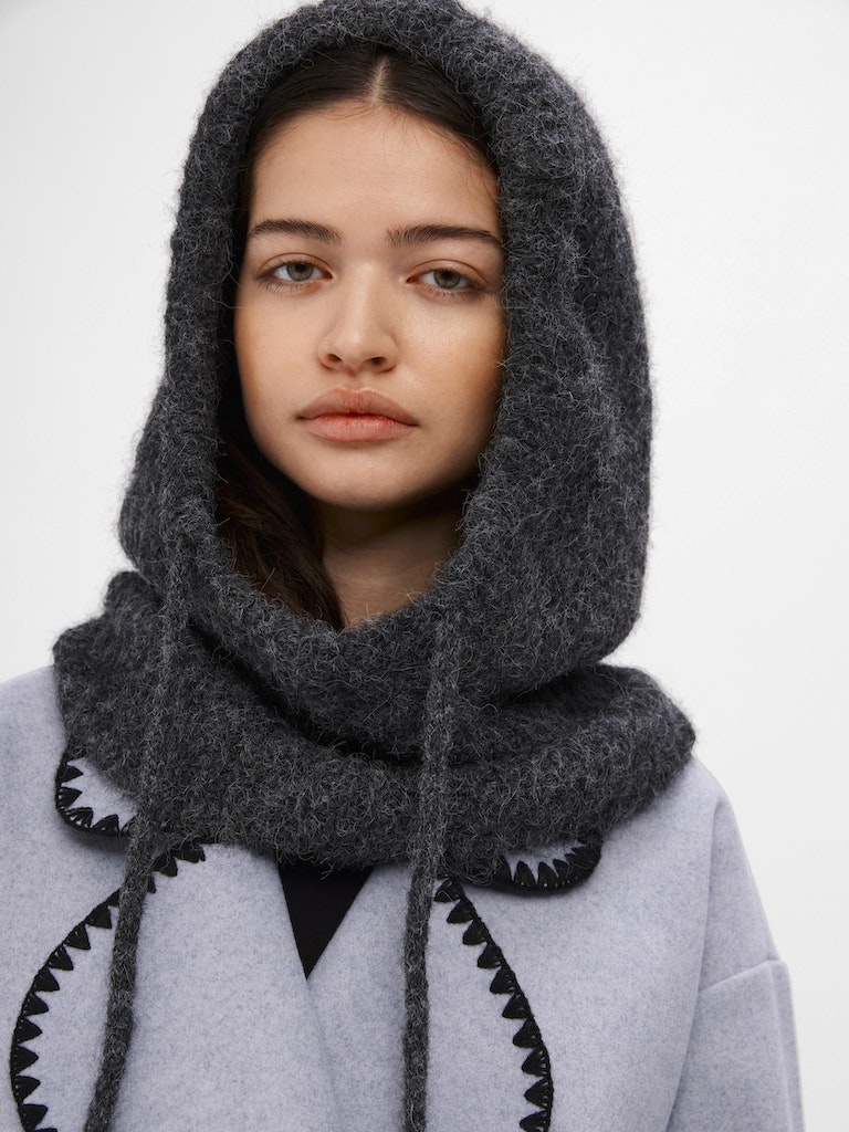 Venise | Cagoule en maille douce pour femme – Un accessoire élégant pour protéger le visage et la tête en hiver