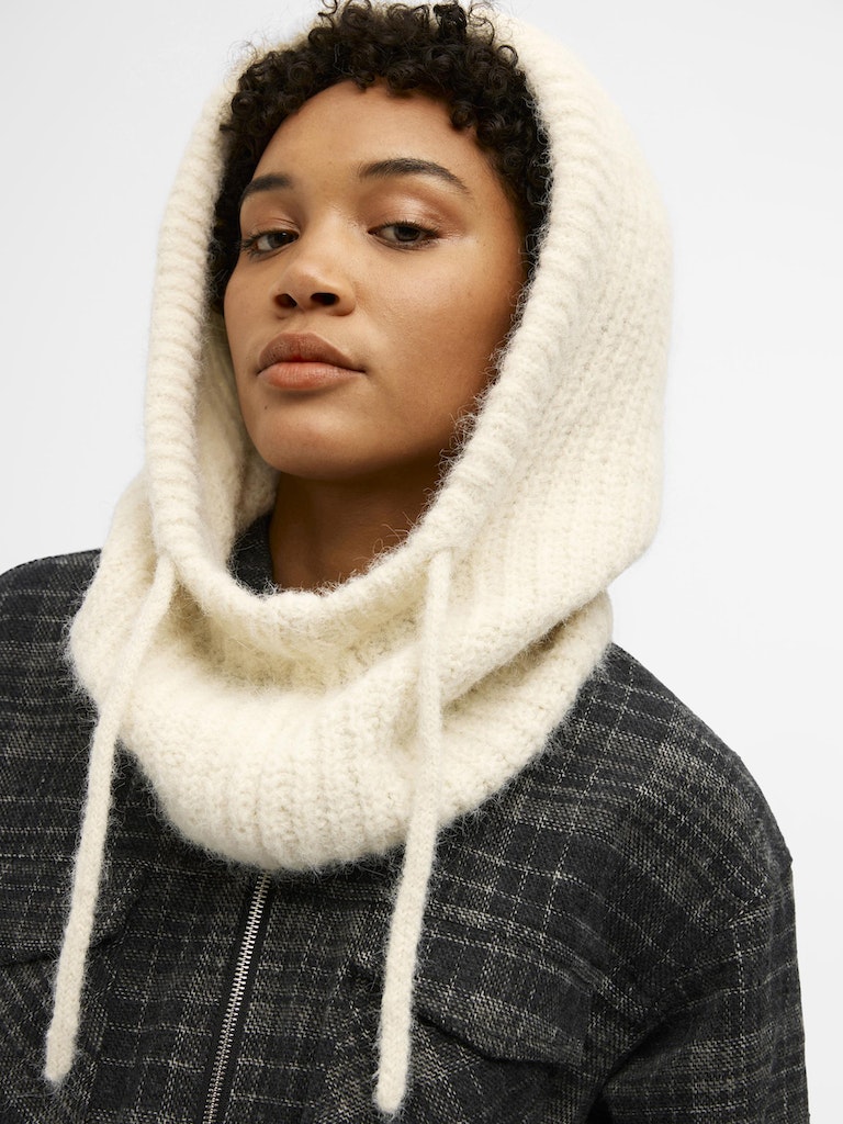 Venise | Cagoule en maille douce pour femme – Un accessoire élégant pour protéger le visage et la tête en hiver