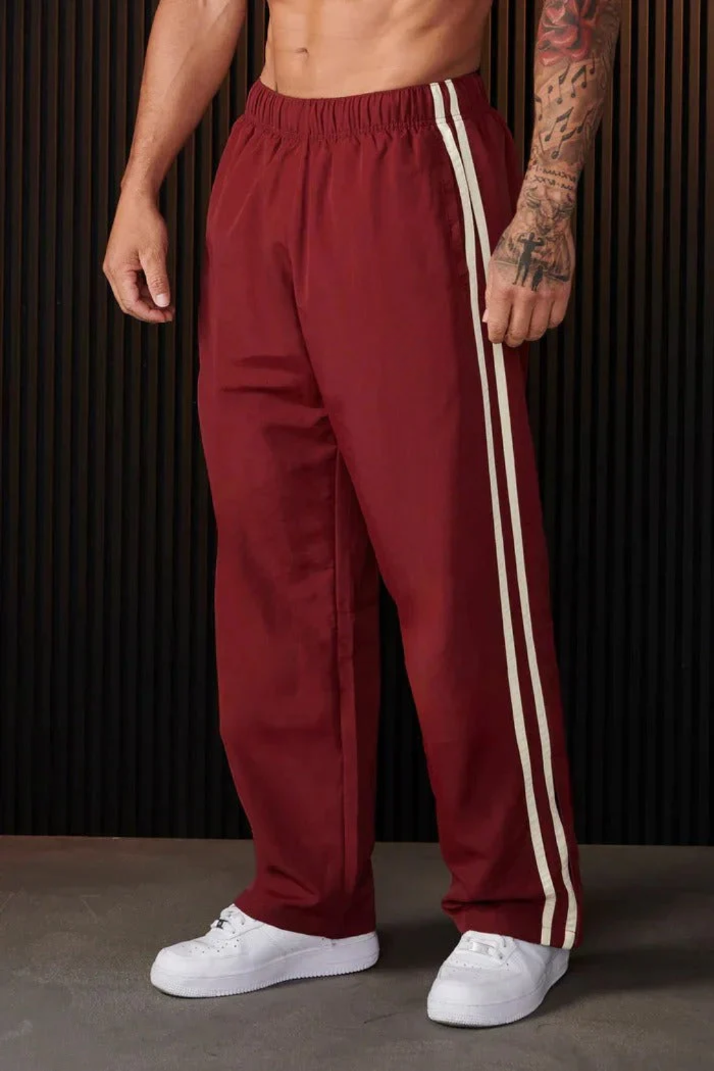 Narek | Pantalon de jogging homme à double bande – Pantalon sportif et confortable