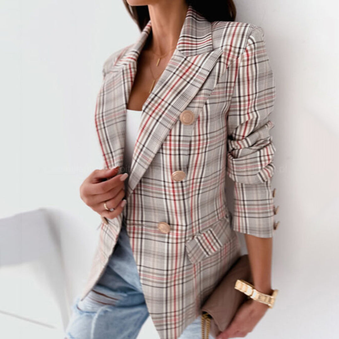 Callidora | Blazer imprimé élégant pour femme - Coupe stylée et confortable