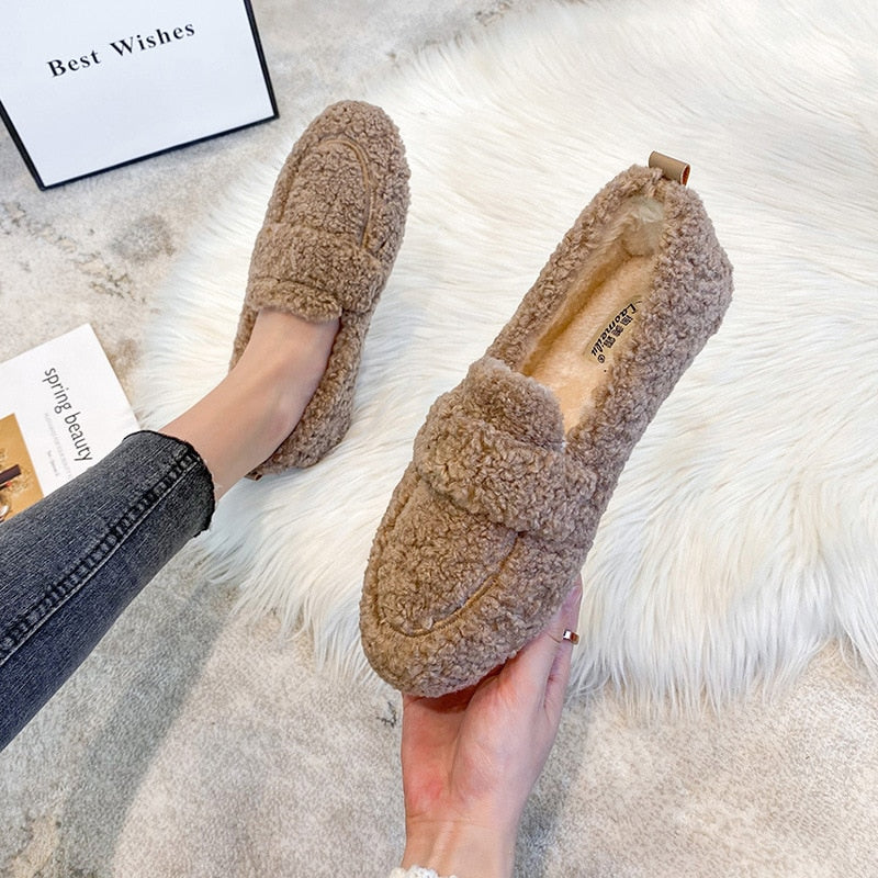Melira | Pantoufles chaudes et moelleuses pour femmes – Chaussures d'intérieur douces et confortables