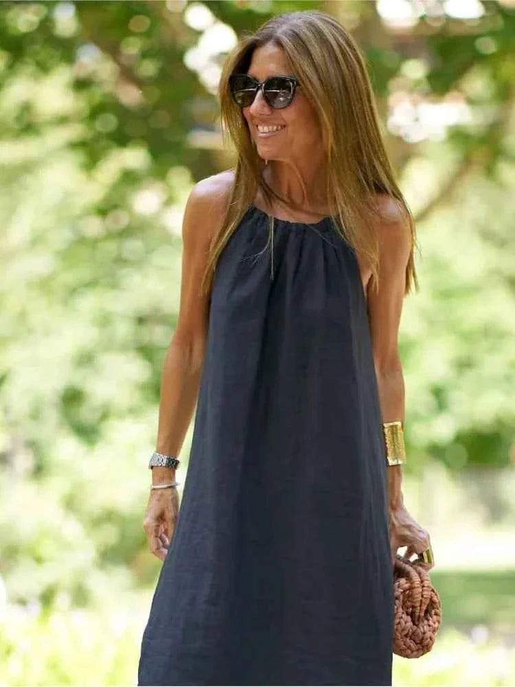 Sonnet | Chique halterjurk voor dames – Elegante mouwloze outfit voor feestjes