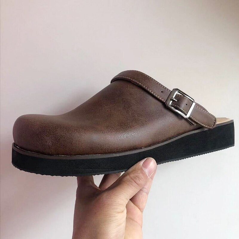 Varek | Unisex ondersteunende sandalen – zachte ergonomische zool, vintage-geïnspireerde stijl