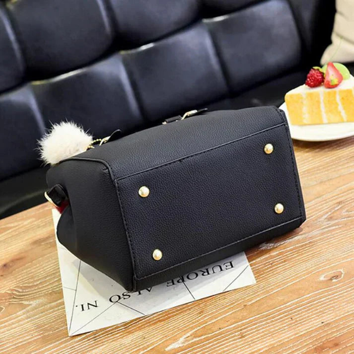 Lurae | Trendy damestas – Elegante schoudertas met sleutelhanger