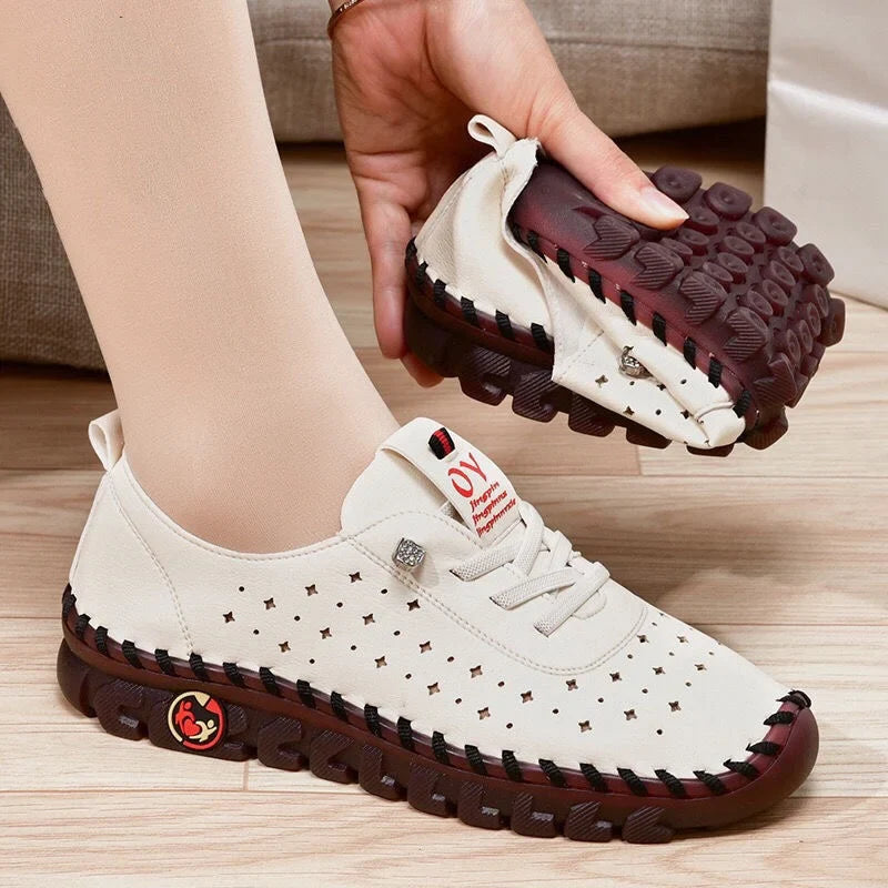 Myrenth | Moccasin-sneakers voor dames – Stedelijke instaploafers