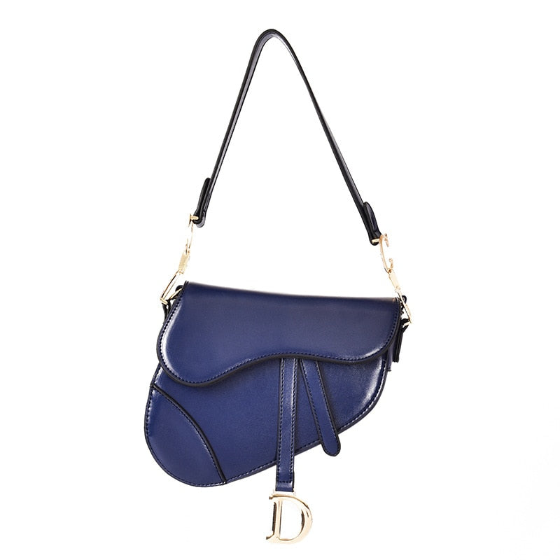 Cavessa | Sac de luxe pour femme - Sac bandoulière en cuir PU, élégant sac à main de créateur pour femme