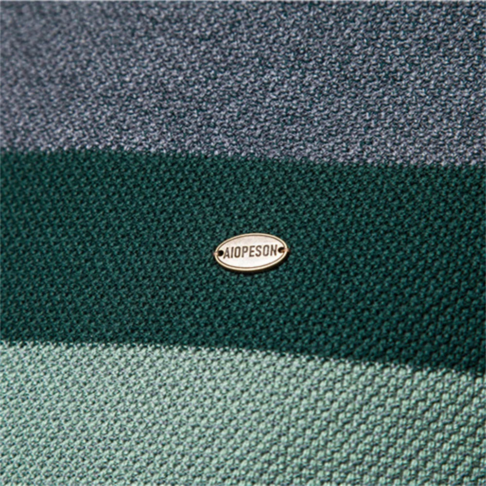 Pryce | Driekleurige trui met ronde hals voor heren – Premium casual gebreide pullover