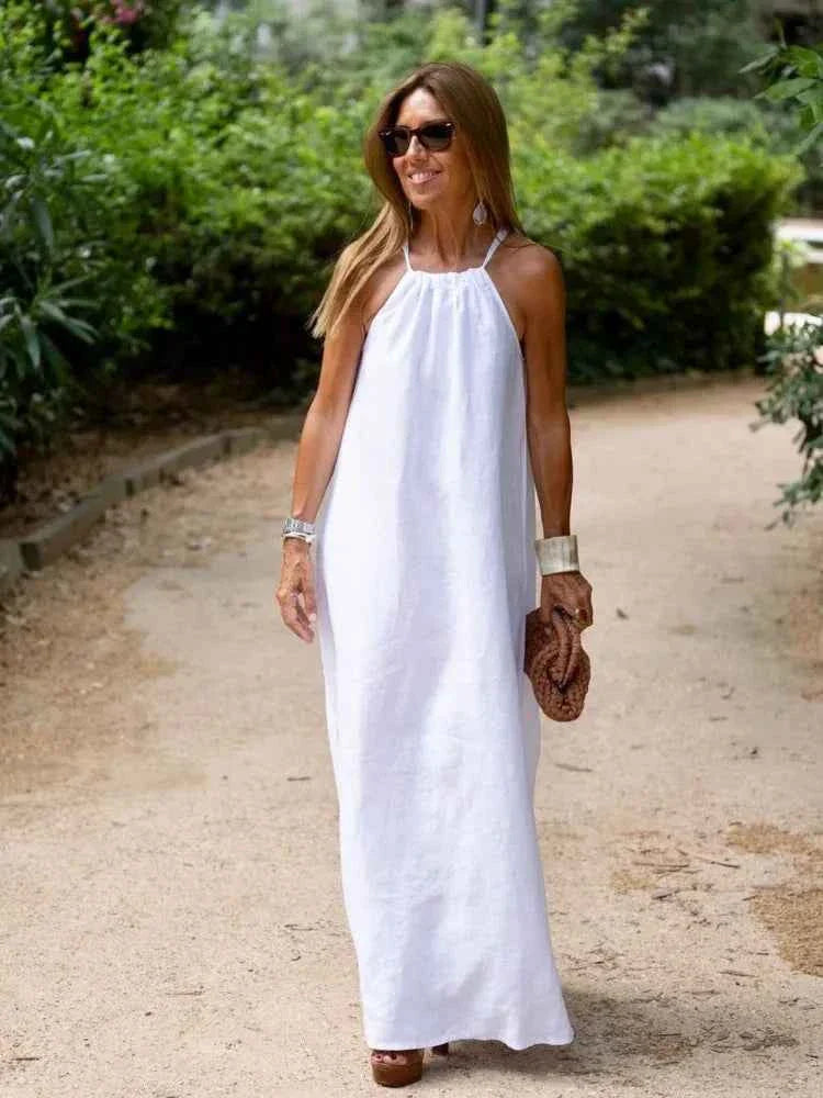 Sonnet | Chique halterjurk voor dames – Elegante mouwloze outfit voor feestjes