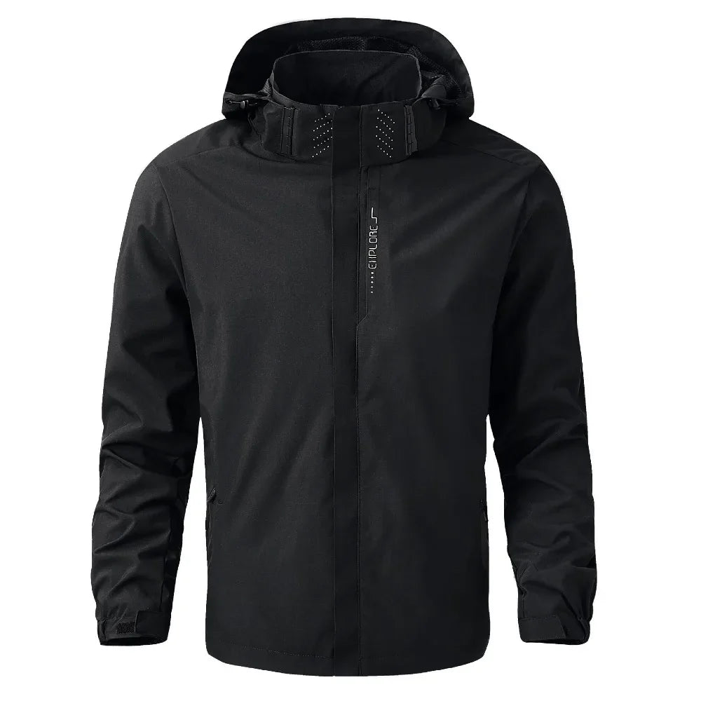 Steinar | Wasserdichte Herren-Regenjacke, winddichter Schutz und leichte Outdoor-Jacke