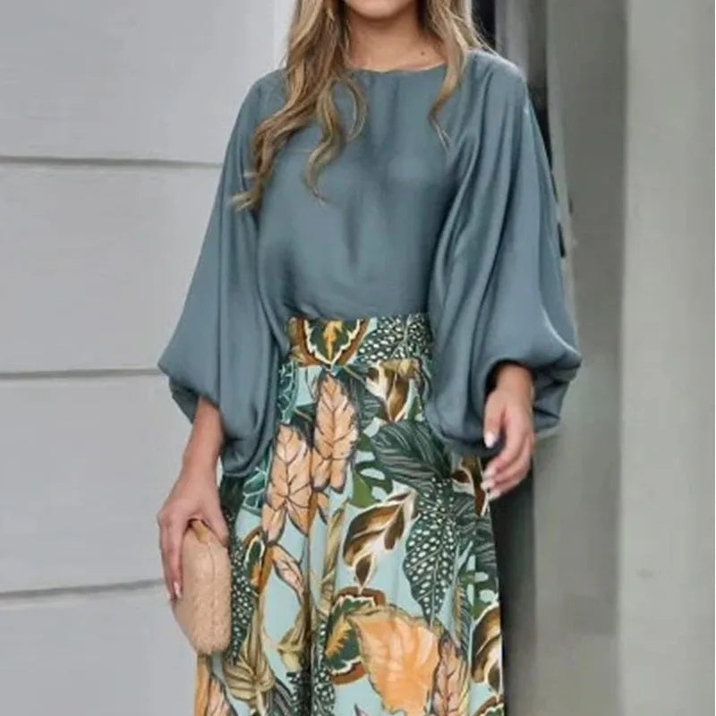 Zayla | Tweedelige set in vintage-stijl – Casual en elegante zomerse set voor dames