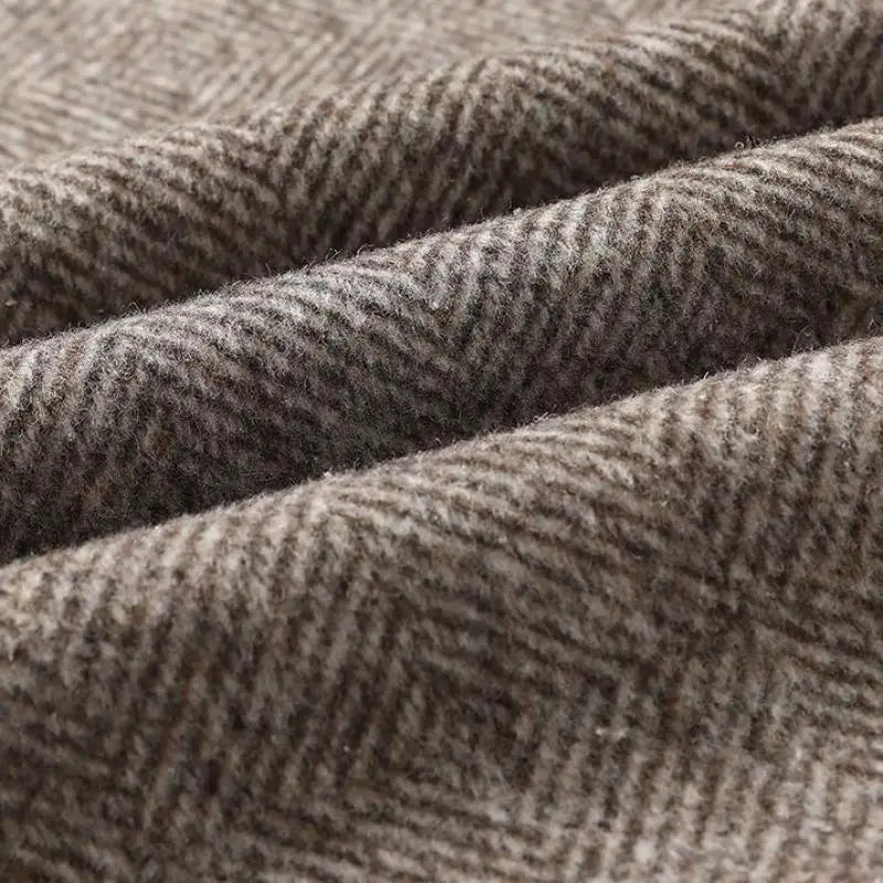 Irynnor | Luxuriöser Wollmantel für Herren – durchgehender Reißverschluss, hochwertiger, warmer Wintermantel