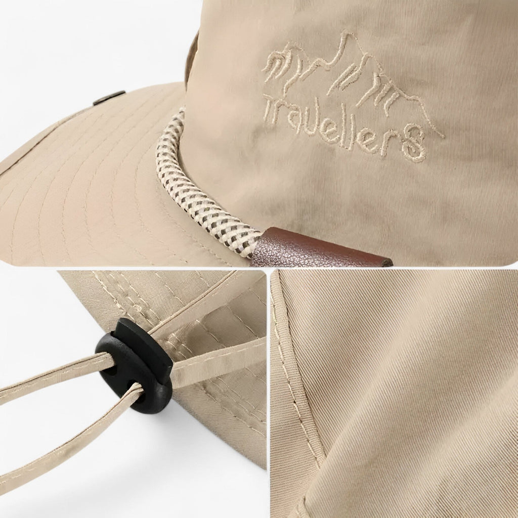 ShieldCap | Waterdichte anti-UV-buckethoed – Zonbescherming Outdoor Vissen Strand Regenhoed