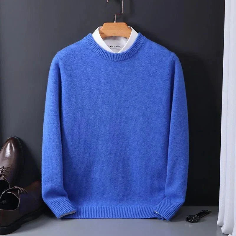 Fionara | Pull en laine à col rond pour femme – Tricot confortable, doux et chaud