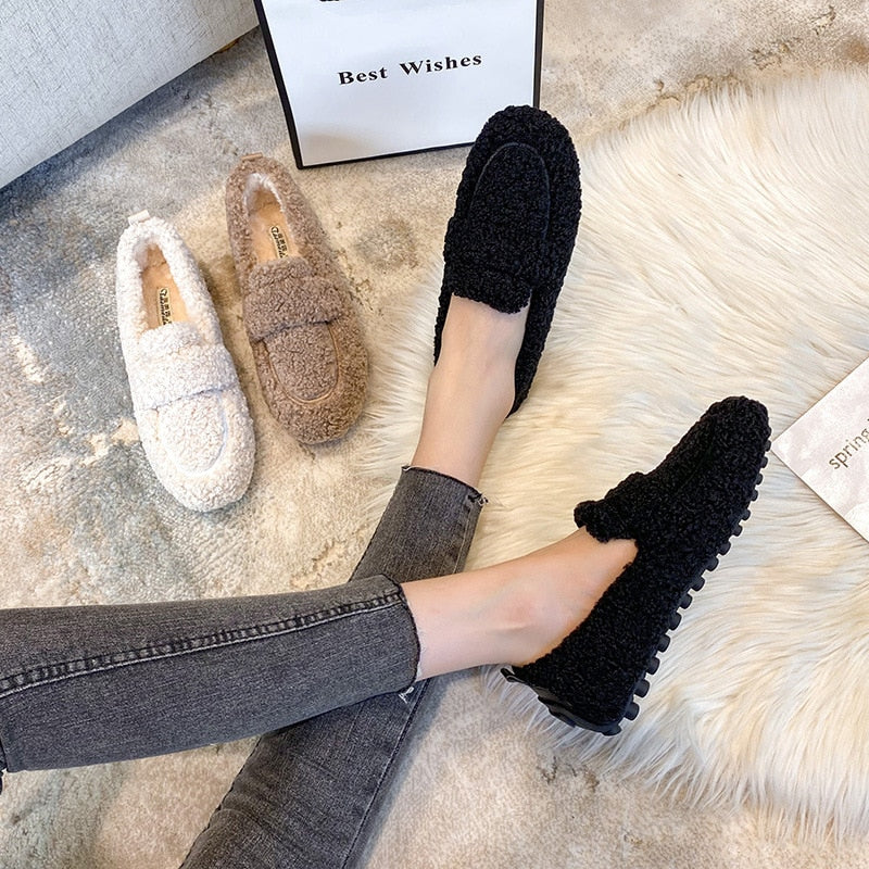 Melira | Pantoufles chaudes et moelleuses pour femmes – Chaussures d'intérieur douces et confortables