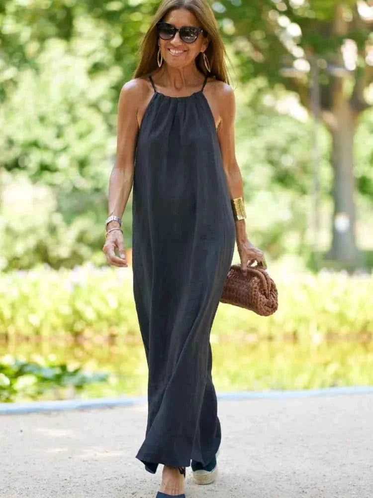 Sonnet | Chique halterjurk voor dames – Elegante mouwloze outfit voor feestjes
