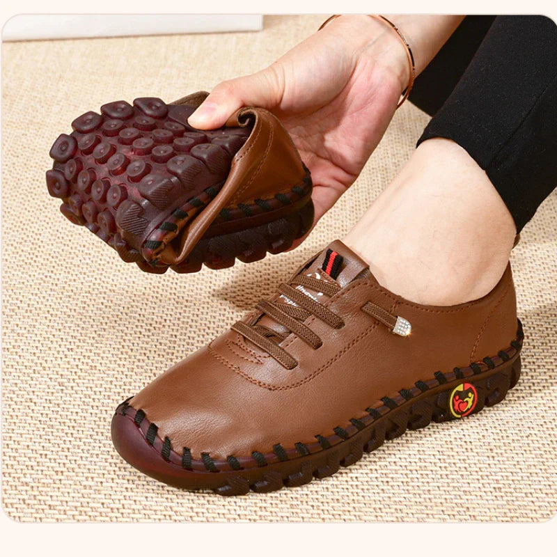 Myrenth | Moccasin-sneakers voor dames – Stedelijke instaploafers