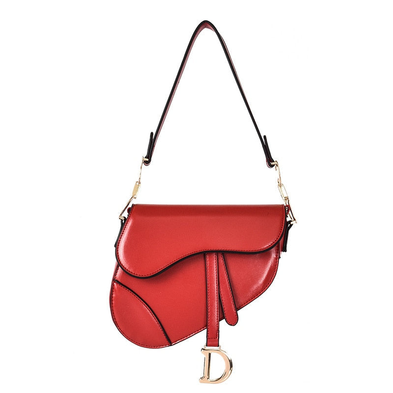 Cavessa | Sac de luxe pour femme - Sac bandoulière en cuir PU, élégant sac à main de créateur pour femme