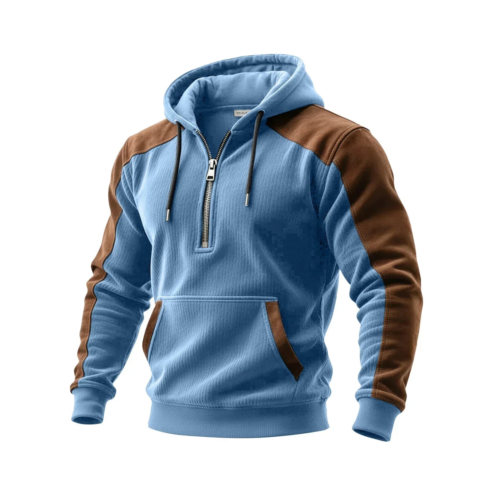 Lumeon | cHerenhoodiejack met ritssluiting, casual sweatshirt met capuchon