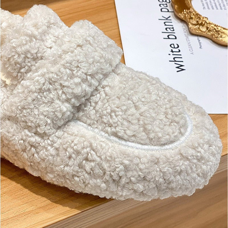 Melira | Pantoufles chaudes et moelleuses pour femmes – Chaussures d'intérieur douces et confortables