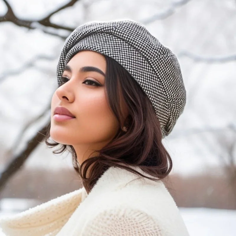 Frelisse | Franse baret voor dames – Stijlvolle modieuze wollen baret