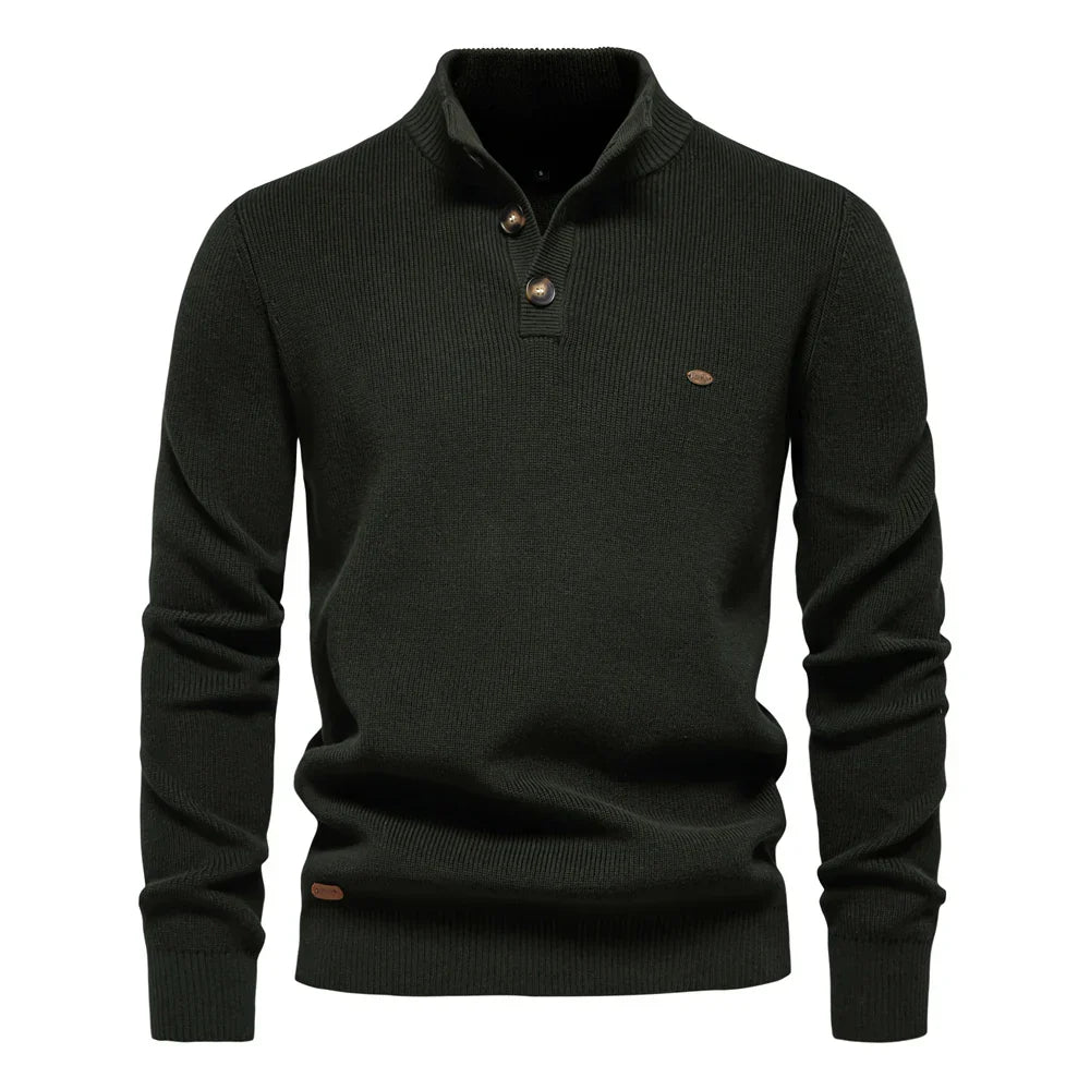Sayer | Tijdloze gebreide trui voor heren – zachte, comfortabele pullover voor casual en nette looks