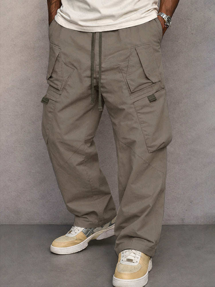 Virek | Cargo-broek voor heren – Casual slim fit broek met meerdere zakken