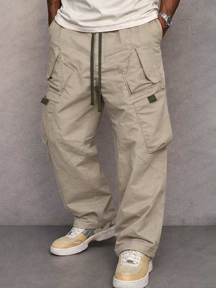 Virek | Cargo-broek voor heren – Casual slim fit broek met meerdere zakken