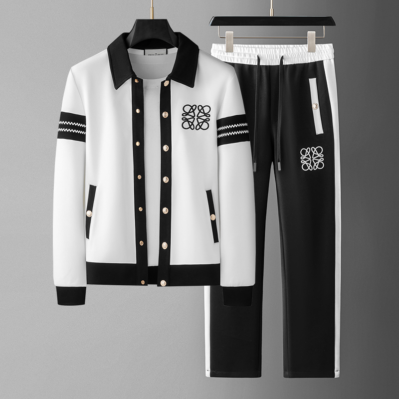 Tyvarix | Joggingpak voor heren, set bestaande uit een jas met rits en een broek