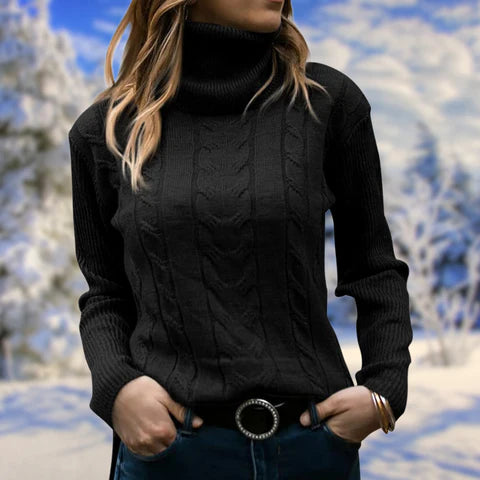 Ardyn | Pull col rond femme – Pull en maille douce pour l'automne et l'hiver