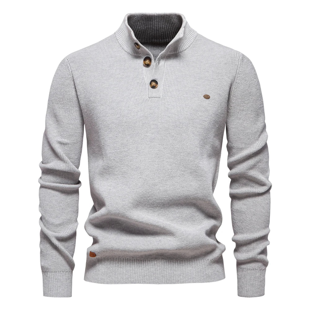 Sayer | Tijdloze gebreide trui voor heren – zachte, comfortabele pullover voor casual en nette looks
