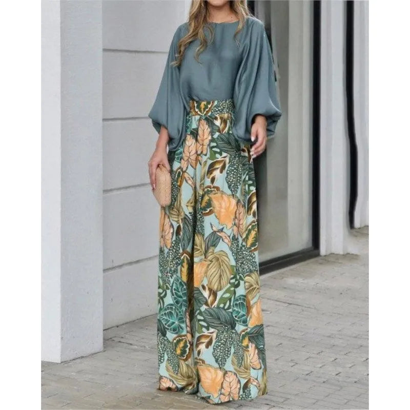 Zayla | Tweedelige set in vintage-stijl – Casual en elegante zomerse set voor dames