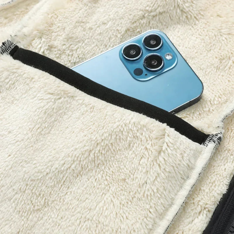 Norric | Warm mouwloos vest voor heren – Lichtgewicht vest met fleecevoering