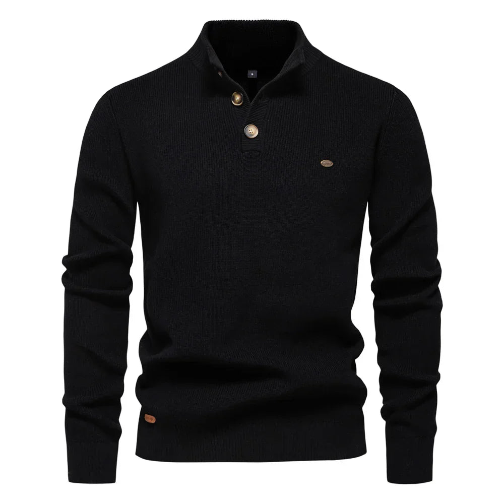 Sayer | Tijdloze gebreide trui voor heren – zachte, comfortabele pullover voor casual en nette looks