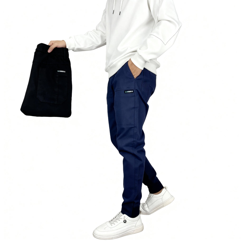 Zayric | Heren Premium Stretch Cargo Broeken – Elastische Werk- en Casual Broeken