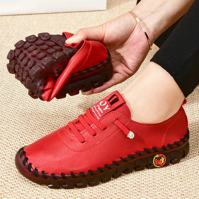 Myrenth | Moccasin-sneakers voor dames – Stedelijke instaploafers