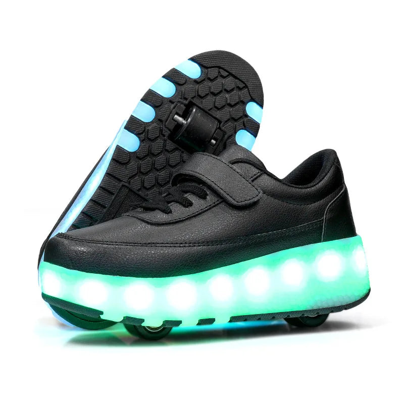 Rollix | Zweirad-Rollschuhe – Strapazierfähige Outdoor-Skatingschuhe