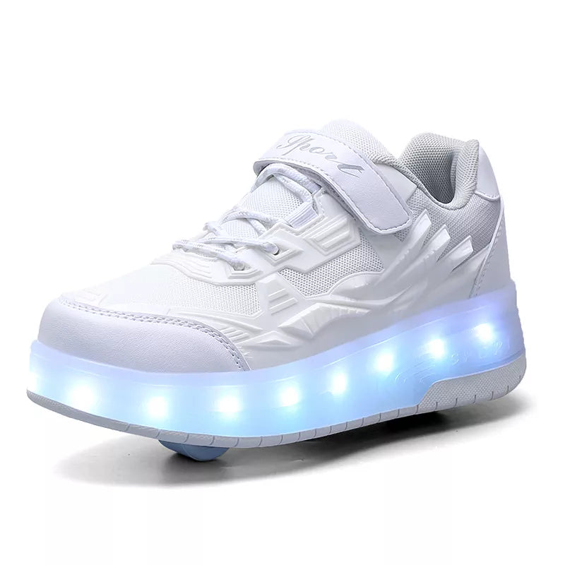 Rollix | Zweirad-Rollschuhe – Strapazierfähige Outdoor-Skatingschuhe