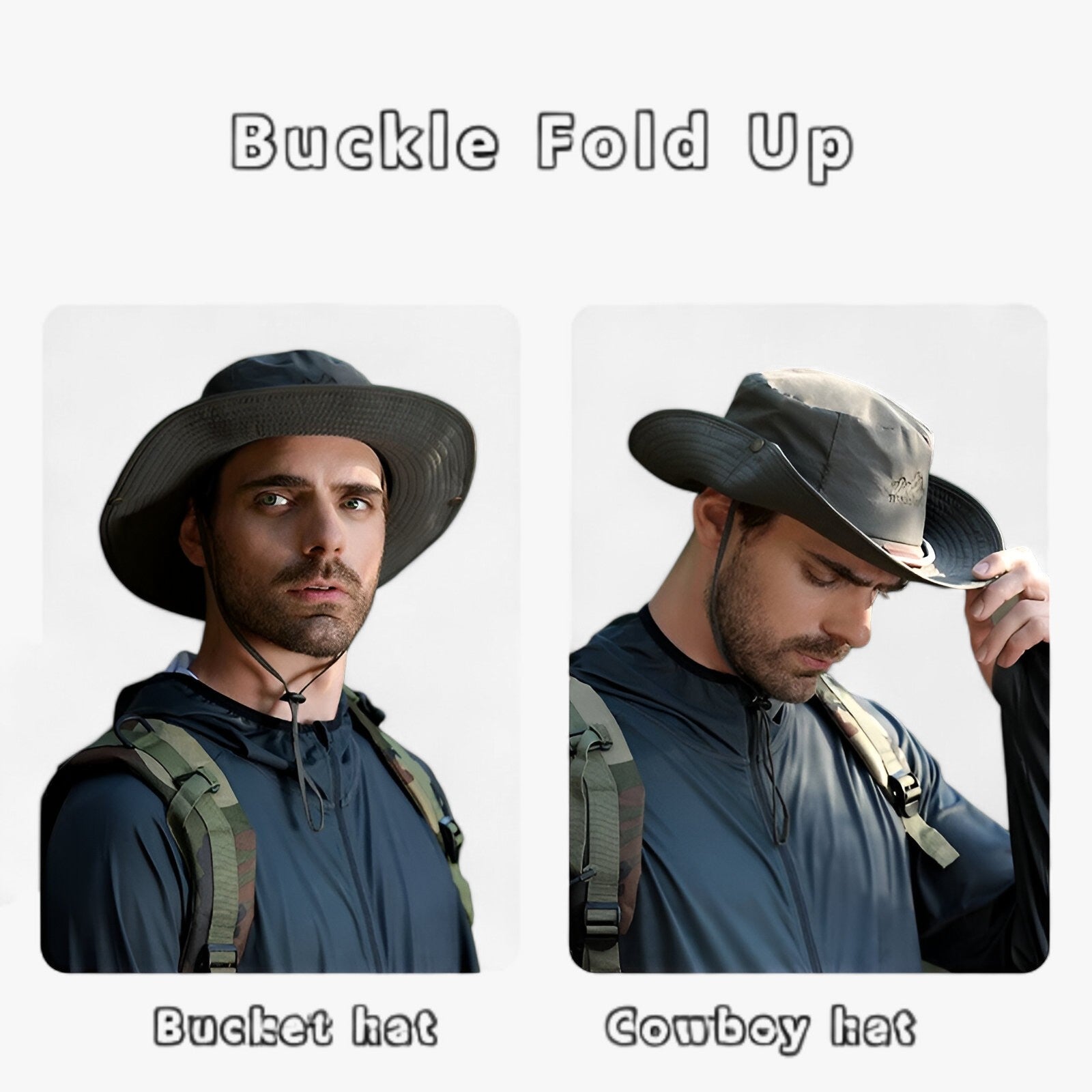 ShieldCap | Waterdichte anti-UV-buckethoed – Zonbescherming Outdoor Vissen Strand Regenhoed