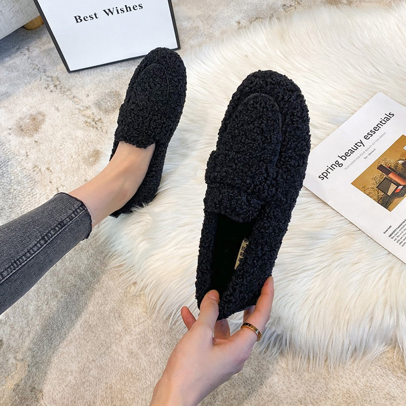 Melira | Pantoufles chaudes et moelleuses pour femmes – Chaussures d'intérieur douces et confortables