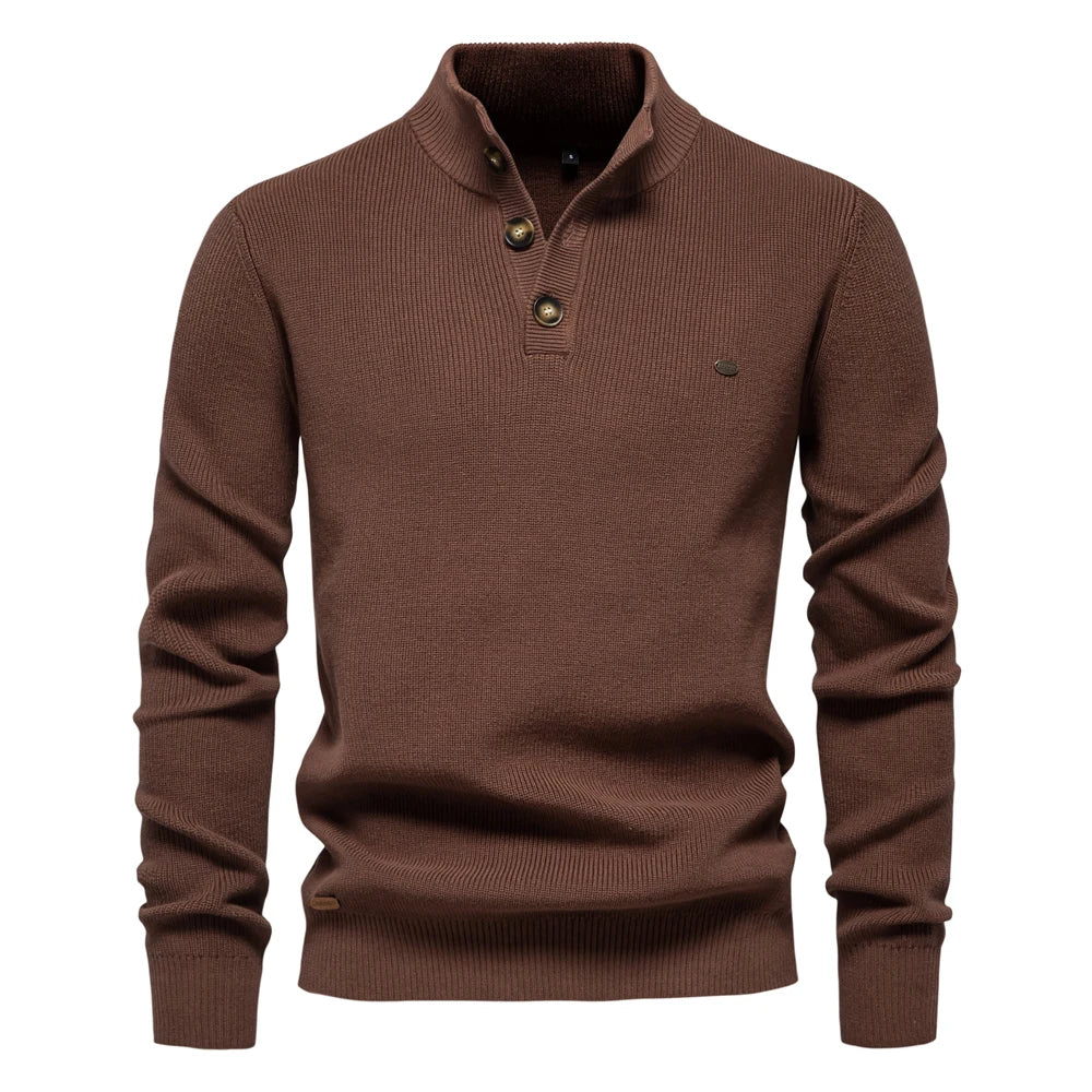 Sayer | Tijdloze gebreide trui voor heren – zachte, comfortabele pullover voor casual en nette looks