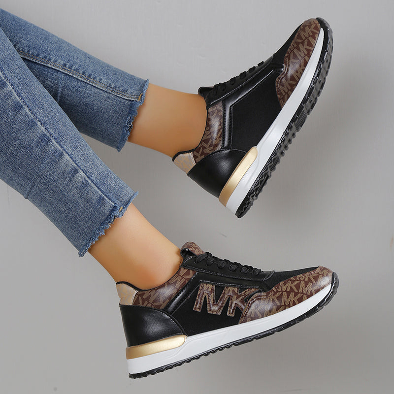 Basha | Comfortabele damessneakers  Ademende orthopedische wandelschoenen