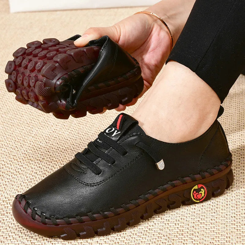 Myrenth | Moccasin-sneakers voor dames – Stedelijke instaploafers
