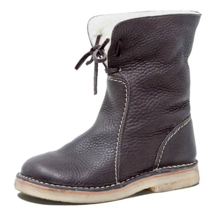 Bootique | Wasserdichte Winterstiefel mit Fellfutter für Damen – rutschfeste, isolierte, warme Schneestiefel