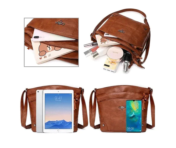 Luori | Retro schoudertas voor dames – Stijlvolle vintage crossbodytas